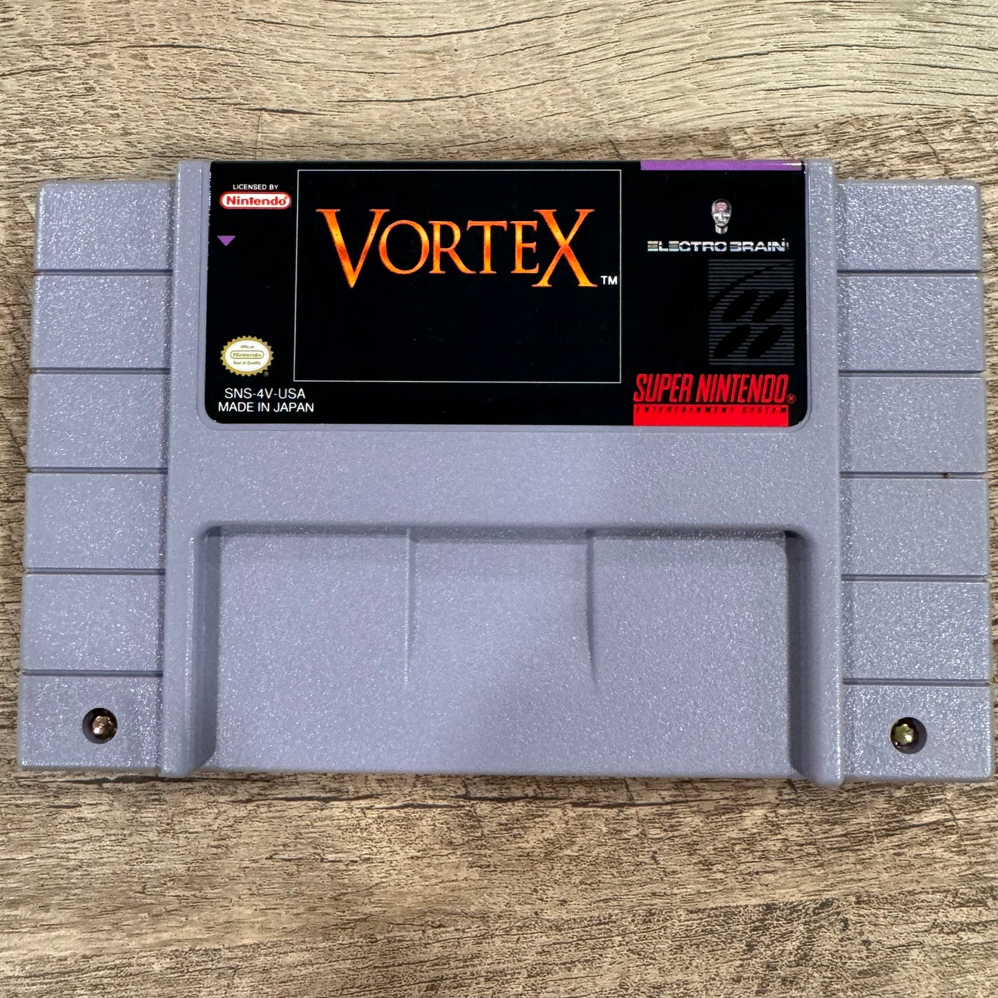 Vortex (Super Nintendo, SNES 1993)🔥Complete in Box CIB With Poster & Plastic!🔥