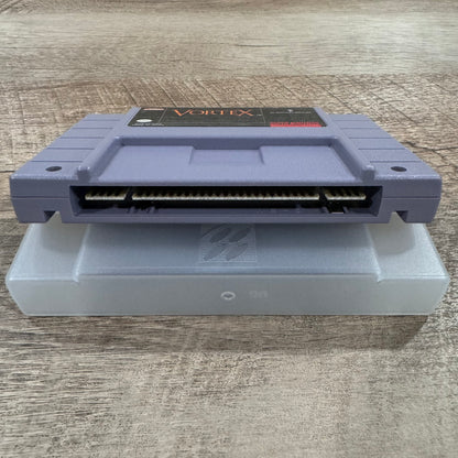Vortex (Super Nintendo, SNES 1993)🔥Complete in Box CIB With Poster & Plastic!🔥