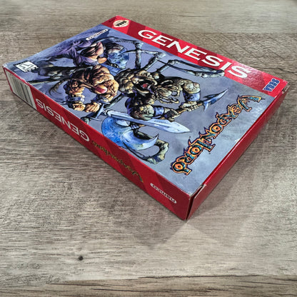 WeaponLord (Sega Genesis, 1995) Beautifully CIB W/ Box, Manual, Cart & Reg Card!
