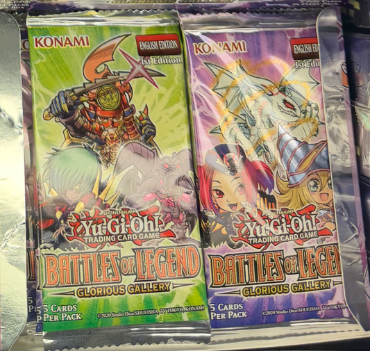 Yugioh! - Battles of Legend: Glorious Gallery Pack!