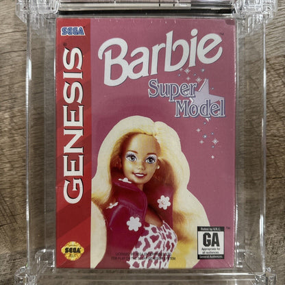 Barbie: Super Model (SEGA GENESIS) WATA 9.4 A++ Graded New Sealed 1993