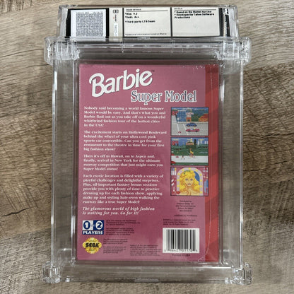 Barbie: Super Model (SEGA GENESIS) WATA 9.4 A++ Graded New Sealed 1993