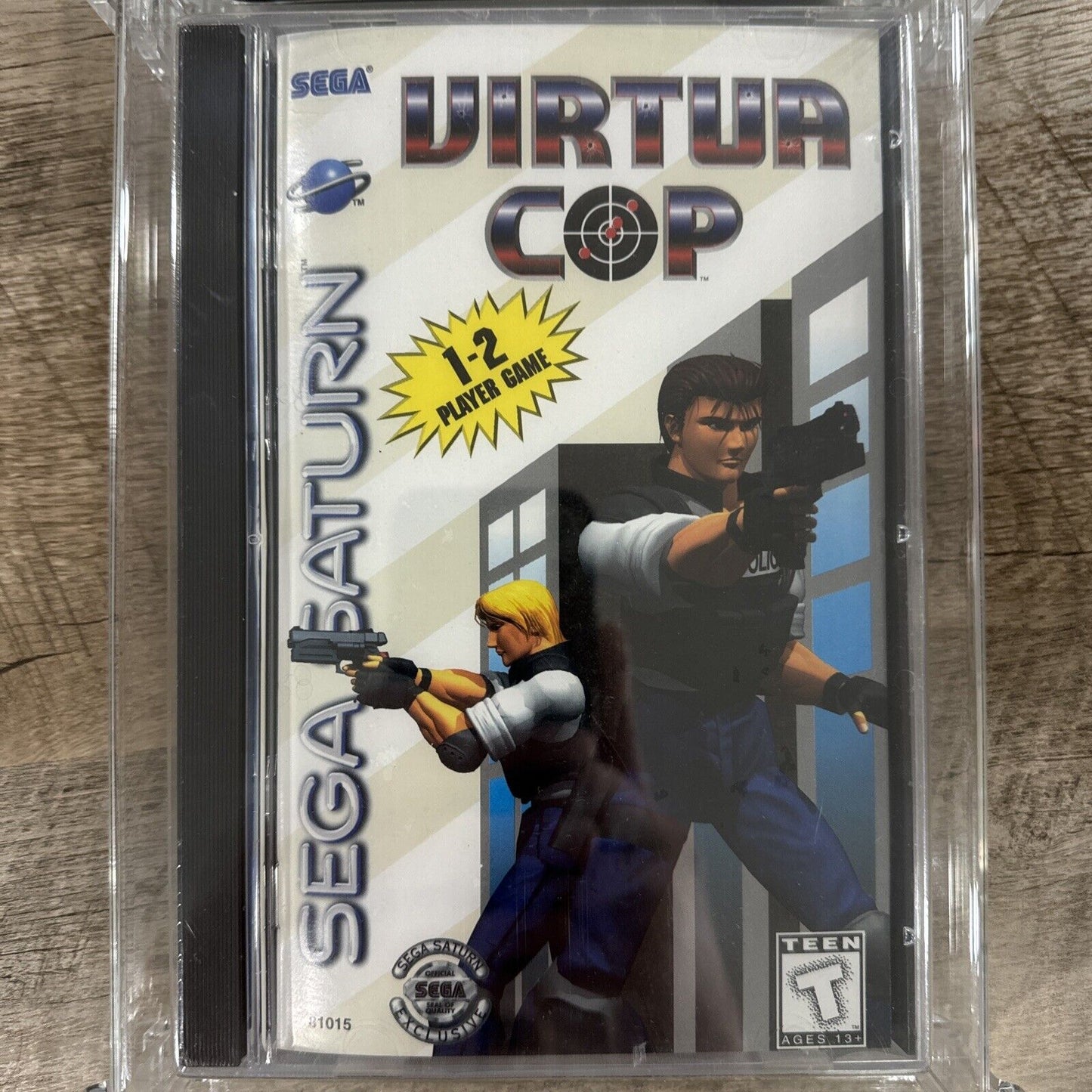 Virtua Cop SEGA Saturn Brand New Sealed WATA 9.4 B+ Grade VGA WATA