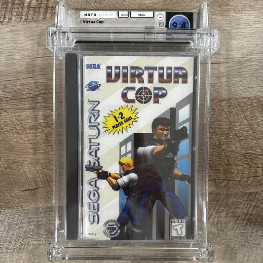 Virtua Cop SEGA Saturn Brand New Sealed WATA 9.4 B+ Grade VGA WATA