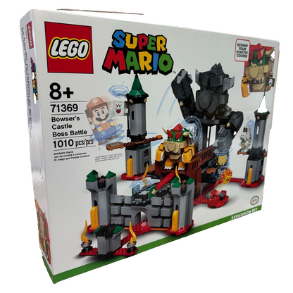 Lego Super Mario 71369 Bowser's Castle Boss Battle Expansion Set New & SEALED!