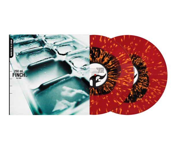Finch - What It Is to Burn 🔥 2LP Black & Ruby w/Tangerine Splatter x/1200 NEW
