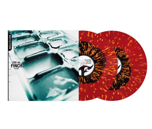 Finch - What It Is to Burn 🔥 2LP Black & Ruby w/Tangerine Splatter x/1200 NEW